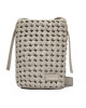 Calvin Klein Дамска чанта Ck Braided Mini Bag K60K612172 Сив - Mera.bg