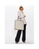 Calvin Klein Дамска чанта Ck Connect Tote Refibra K40K401000 Екрю - Mera.bg