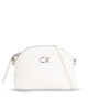 Calvin Klein Дамска чанта Ck Daily Small Dome Pebble K60K611761 Bright White YAF - Mera.bg
