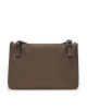 Calvin Klein Дамска чанта Ck Must Dbl Crossbody Rubberized K60K610189 Кафяв - Mera.bg