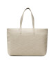 Calvin Klein Дамска чанта Ck Must Shopper Lg Em Mono K60K610924 Бежов - Mera.bg