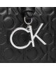 Calvin Klein Дамска чанта Ck Must Shopper Mid Embossed Mono K60K610274 BAX - Mera.bg