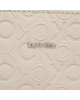 Calvin Klein Дамска чанта Ck Must Xbody Md Emb Mono K60K611001 PEA - Mera.bg
