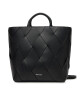 Calvin Klein Дамска чанта Ck Woven Medium Tote K60K613176 Черен - Mera.bg