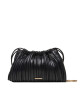 Calvin Klein Дамска чанта Drawstring Plisse Crossbody LV04F3076G Черен - Mera.bg