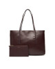Calvin Klein Дамска чанта Emblem Aop Tote W/ Pouch LV04F3266G Бордо - Mera.bg
