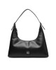 Calvin Klein Дамска чанта Emblem Hw Lthr Shoulder Bag LV04F3262G Черен - Mera.bg