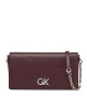 Calvin Klein Дамска чанта K60K612806 Бордо - Mera.bg