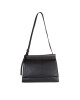 Calvin Klein Дамска чанта Metal Edge Shldr Bag Md W/ Flap K60K611171 Черен - Mera.bg