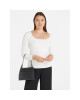 Calvin Klein Дамска чанта Metal Edge Shldr Bag Sm W/ Flap K60K611172 Черен - Mera.bg