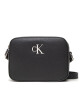 Calvin Klein Дамска чанта Minimal Monogram Camera Bag 18 K60K610085 Черен - Mera.bg