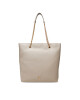 Calvin Klein Дамска чанта Minimal Monogram Chain Tote LV04F3204G Бежов - Mera.bg