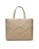 Calvin Klein Дамска чанта Quilt K60K611893 Бежов - Mera.bg