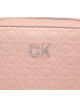 Calvin Klein Дамска чанта Re-Lock Camera Bag Emb Mono K60K610199 Розов - Mera.bg