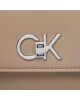 Calvin Klein Дамска чанта Re-Lock Camera Bag W/Flap K60K611083 Бежов - Mera.bg