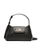 Calvin Klein Дамска чанта Re-Lock Crossbody W/Flap Sm K60K610770 Черен - Mera.bg