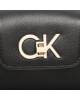Calvin Klein Дамска чанта Re-Lock Crossbody W/Flap Sm K60K610770 Черен - Mera.bg