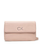 Calvin Klein Дамска чанта Re-Lock Dbl Crossbody Bag Pbl K60K609140 Розов - Mera.bg