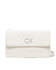 Calvin Klein Дамска чанта Re-Lock Dbl Crossbody Bag Perf K60K609399 White YAF - Mera.bg