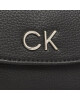 Calvin Klein Дамска чанта Re-Lock Dbl Shoulder Bag K60K610183 Черен - Mera.bg