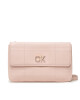 Calvin Klein Дамска чанта Re-Lock Dbl Xbody W/Flap Quilt K60K609686 Розов - Mera.bg
