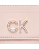 Calvin Klein Дамска чанта Re-Lock Dbl Xbody W/Flap Quilt K60K609686 Розов - Mera.bg