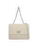 Calvin Klein Дамска чанта Re-Lock Double Gusett Bag_Jcq K60K611877 Екрю - Mera.bg