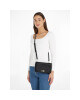 Calvin Klein Дамска чанта Re-Lock Double Gusett Xbody K60K611531 Черен - Mera.bg