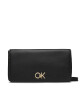 Calvin Klein Дамска чанта Re-Lock Double Gusette K60K611336 Черен - Mera.bg