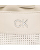 Calvin Klein Дамска чанта Re-Lock Drawstring Bag Perf K60K610635 Екрю - Mera.bg