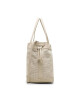 Calvin Klein Дамска чанта Re-Lock Drawstring Bag Perf K60K610635 Екрю - Mera.bg