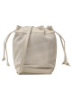 Calvin Klein Дамска чанта Re-Lock Drawstring Bag Sm Perf K60K610636 Бежов - Mera.bg