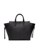 Calvin Klein Дамска чанта Re-Lock Drawstring Tote Bag Perf K60K609126 Черен - Mera.bg