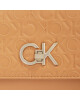 Calvin Klein Дамска чанта Re-Lock Ew Conv Crossbody-Emb K60K611533 Кафяв - Mera.bg