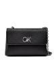 Calvin Klein Дамска чанта Re-Lock Ew Conv Xbody Perf K60K609396 Черен - Mera.bg