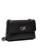 Calvin Klein Дамска чанта Re-Lock Ew Conv Xbody Perf K60K609396 Черен - Mera.bg