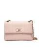 Calvin Klein Дамска чанта Re-Lock Ew Conv Xbody Quilt K60K609682 Розов - Mera.bg