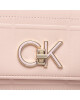 Calvin Klein Дамска чанта Re-Lock Ew Conv Xbody Quilt K60K609682 Розов - Mera.bg