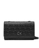 Calvin Klein Дамска чанта Re-Lock Mini Bag Emb Mono K60K610232 Черен - Mera.bg