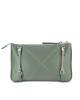 Calvin Klein Дамска чанта Re-Lock Quilt Crossbody - Satin K60K611299 Зелен - Mera.bg