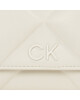 Calvin Klein Дамска чанта Re-Lock Quilt Mini Bag K60K611086 Екрю - Mera.bg
