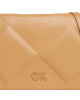 Calvin Klein Дамска чанта Re-Lock Quilt Shoulder Bag K60K611021 Кафяв - Mera.bg