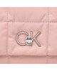 Calvin Klein Дамска чанта Re-Lock Quilt Shoulder Bag Nyl K60K610639 Розов - Mera.bg