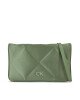 Calvin Klein Дамска чанта Re-Lock Quilt Shoulder Bag-Satin K60K611300 Зелен - Mera.bg