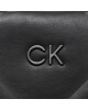 Calvin Klein Дамска чанта Re-Lock Quilt tote Lg K60K610761 Черен - Mera.bg