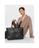 Calvin Klein Дамска чанта Re-Lock Quilt tote Lg K60K610761 Черен - Mera.bg