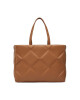 Calvin Klein Дамска чанта Re-Lock Quilt Tote Lg K60K610761 Кафяв - Mera.bg