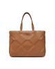 Calvin Klein Дамска чанта Re-Lock Quilt Tote Lg K60K610761 Кафяв - Mera.bg