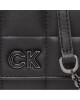 Calvin Klein Дамска чанта Re-Lock Quilt Trifold Md W/Strap K60K610476 BAX - Mera.bg