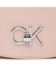 Calvin Klein Дамска чанта Re-Lock Saddle Bag K60K609871 Розов - Mera.bg